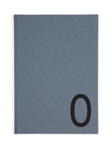 Design Letters Notitieboek blauwgrijs - (B)15 x (H)21 x (D)1,5 cm