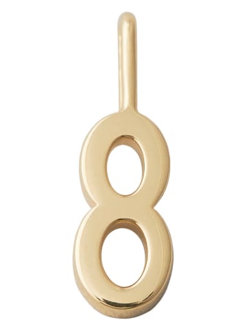 Design Letters Vergulde hanger "Lucky numbers"