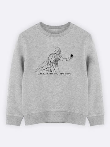 WOOOP Sweatshirt "Oreos Man" in Grau