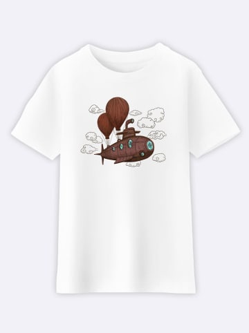 WOOOP Shirt "The fantastic voyage" in Weiß
