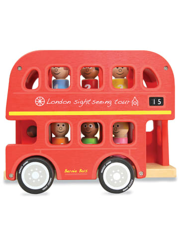 New Classic Toys Dubbeldekkerbus "Bernie's Number Bus" - vanaf 18 maanden
