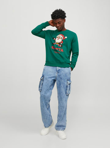 Jack & Jones Sweatshirt "Xmas" groen