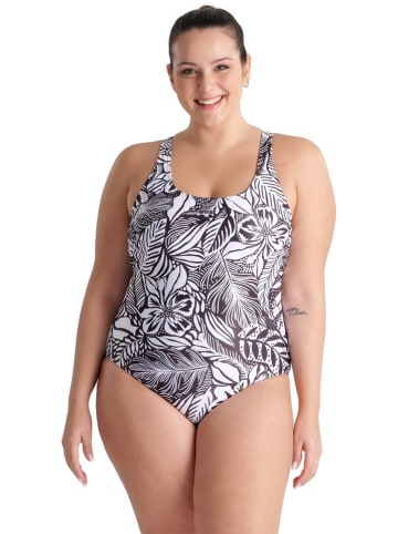 Arena Badpak "Pro Back Allover" zwart/wit