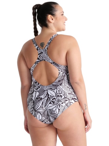 Arena Badpak "Pro Back Allover" zwart/wit
