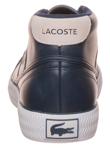 Lacoste Leren sneakers "GRIPSHOT CHUKKA" donkerblauw