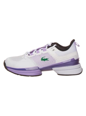 Lacoste Tennisschuhe "AG-LT21 ULTRA" in Weiß/ Lila