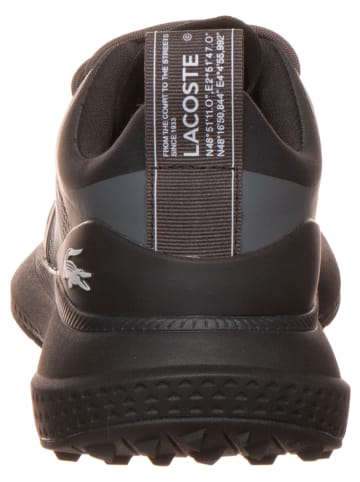 Lacoste Leren sneakers zwart