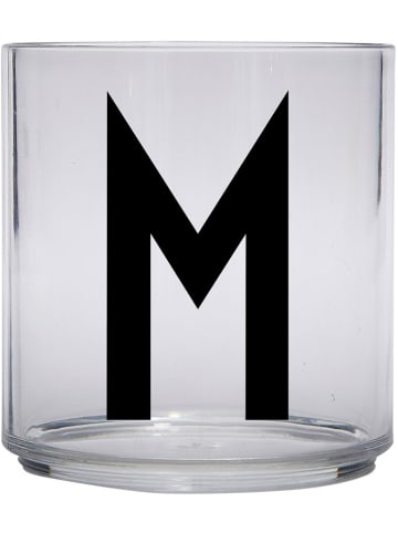Design Letters Becher "M" in Transparent - 220 ml