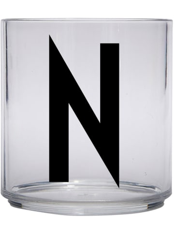 Design Letters Becher "N" in Transparent - 220 ml