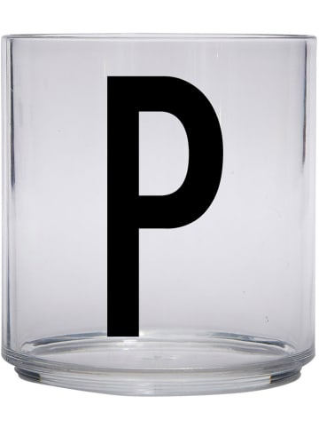 Design Letters Becher "P" in Transparent - 220 ml