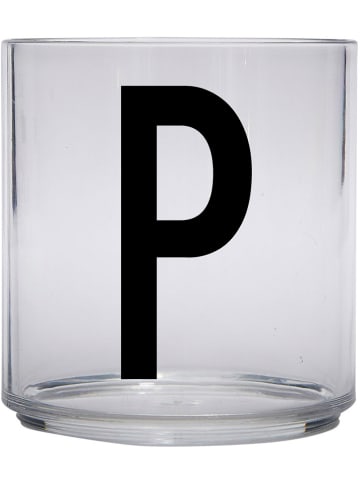 Design Letters Beker "P" transparant - 220 ml