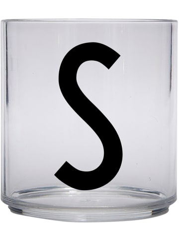 Design Letters Beker "S" transparant - 220 ml