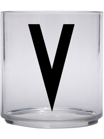 Design Letters Becher "V" in Transparent - 220 ml