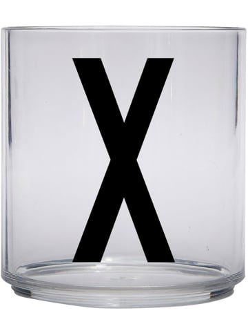 Design Letters Becher "X" in Transparent - 220 ml