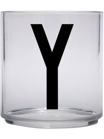 Design Letters Beker "Y" transparant - 220 ml