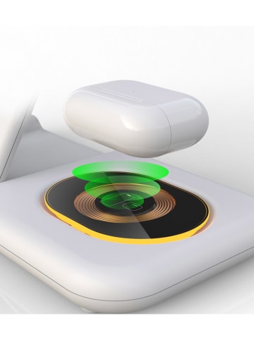 SWEET ACCESS Docking-Station für iPhone und Apple Watch in Weiß