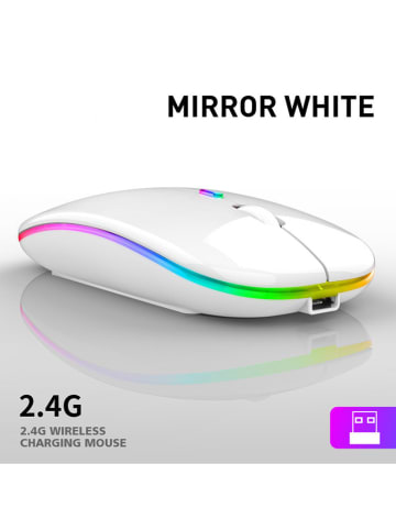 SmartCase Myszka USB Bluetooth w kolorze białym
