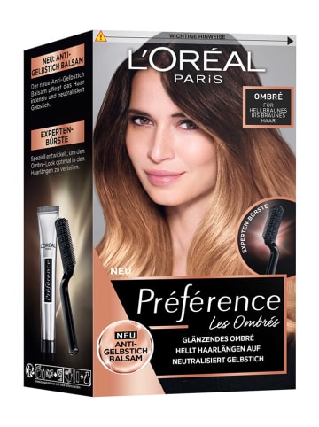 L'Oréal Paris 5-częściowy zestaw do rozjaśniania włosów "Préférence Ombré"