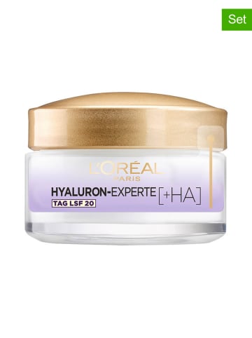 L'Oréal Paris 2er-Set: Gesichtscremes "Hyaluron Experte", 50 ml