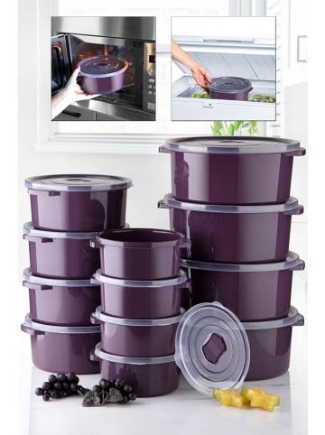 Violeta Home 12-delige set: vershouddozen paars