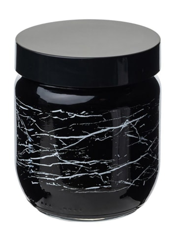 Violeta Home 3-delige set: voorraadglazen zwart - 0,4 l