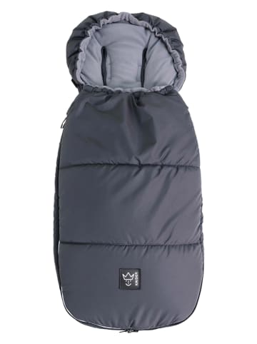 Kaiser Naturfellprodukte Thermo-Fußsack "Lukky" in Anthrazit - (L)105 x (B)45 cm