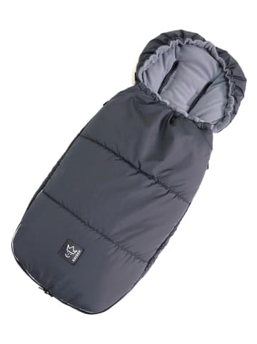 Kaiser Naturfellprodukte Śpiworek termiczny "Lukky" w kolorze antracytowym - 105 x 45 cm