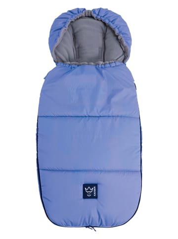 Kaiser Naturfellprodukte Thermo-Fußsack "Lukky" in Hellblau - (L)105 x (B)45 cm