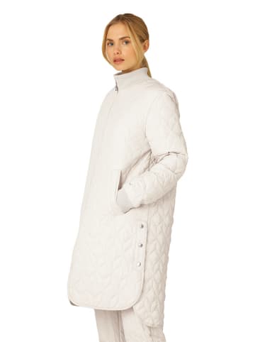 Ilse Jacobsen Płaszcz pikowany w kolorze kremowym