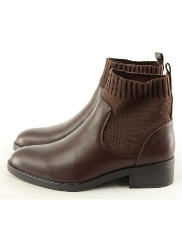 C'M Chelsea-Boots in Braun