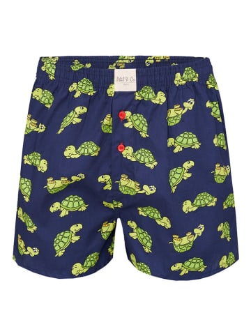 Phil & Co. Berlin 6er-Set: Boxershorts in Dunkelblau/ Blau