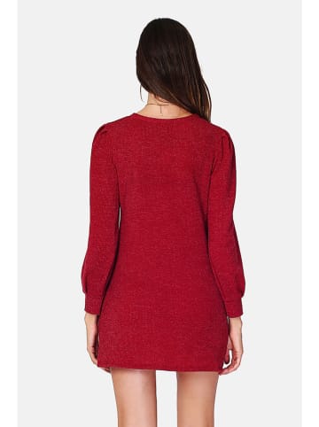 ASSUILI Kaschmir-Kleid in Rot