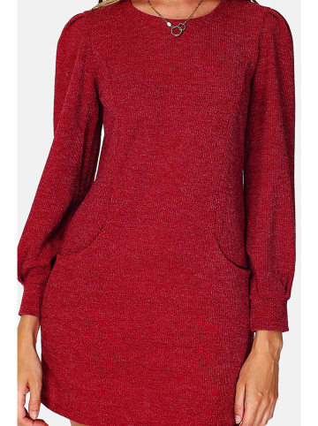 ASSUILI Kaschmir-Kleid in Rot