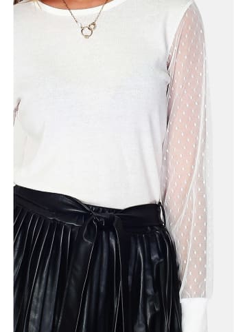 ASSUILI Kasjmieren blouse wit