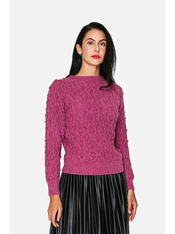 ASSUILI Sweter w kolorze różowym