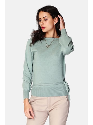 ASSUILI Cardigan in Mint