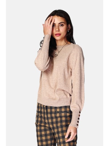 ASSUILI Pullover in Beige