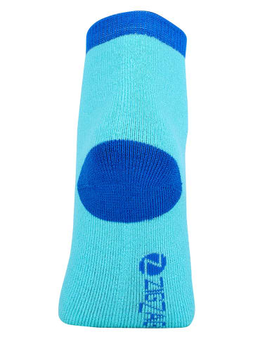 Zigzag 3er Set: Ski-/ Snowboardsocken "Lime" in Blau