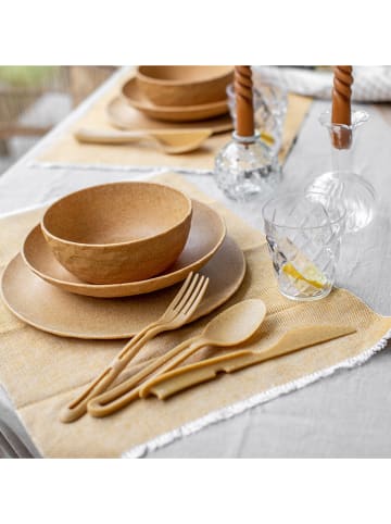 koziol 4er-Set: Schalen "Club Bowl" in Hellbraun - 0,7 l