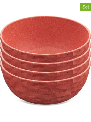 koziol Miski (4 szt.) "Club Bowl" w kolorze czerwonym - 0,7 l