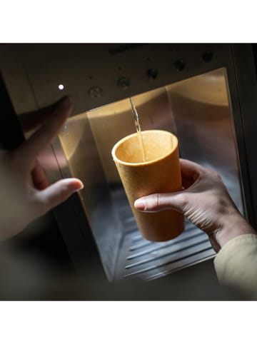 koziol Kubki (2 szt.) "Connect Cup L" w kolorze jasnobrązowym - 350 ml