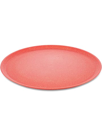 koziol 4-delige set: borden "Connect Plate" rood - Ø 25,5 cm