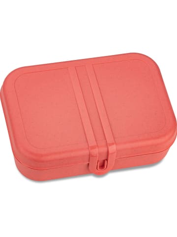 koziol Lunchbox "Pascal L" rood - (B)23 x (H)6 x (D)16,5 cm