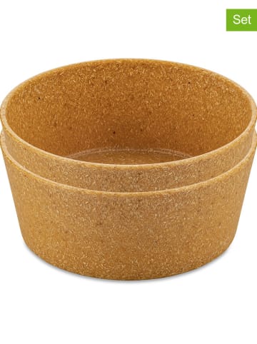 koziol Miski (2 szt.) "Connect Bowl 0,9" w kolorze jasnobrązowym - 0,9 l