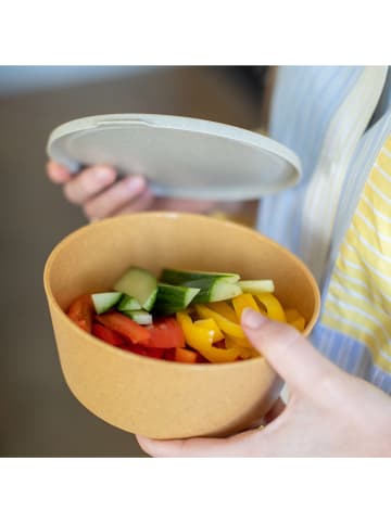 koziol Pojemnik "Connect Bowl" w kolorze jasnobrązowym - 0,9 l