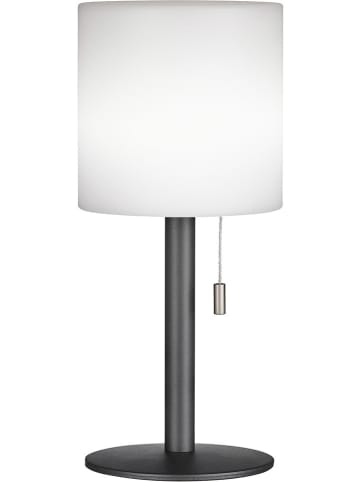 FH Lighting LED-Tischleuchte "Lesina" in Weiß/ Schwarz - (H)30 x Ø 13 cm