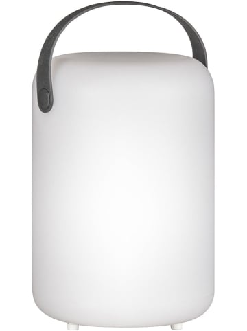 FH Lighting LED-Tischleuchte "Orno" in Weiß - (H)20 x Ø 14 cm