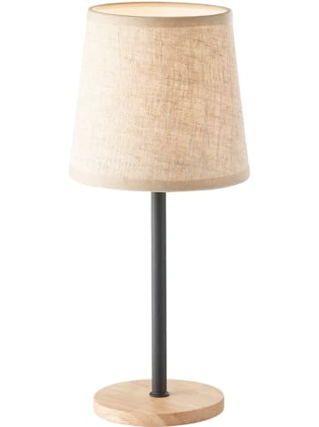 FH Lighting Lampa stołowa "Eve" w kolorze jasnobrązowym - wys. 30 x Ø 14 cm