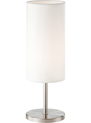 FH Lighting Lampa stołowa "Kira" w kolorze białym - wys. 30 x Ø 10 cm
