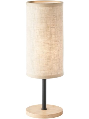 FH Lighting Tischleuchte "Kira" in Hellbraun - (H)30 x Ø 10 cm